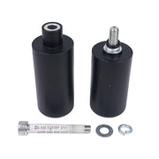 BikeTek Black STP Crash Protectors Set - Yamaha YZF-R6 (Race) 2003-05