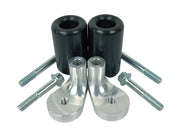 BikeTek Black STP Crash Protectors Set - Yamaha YZF-R1 2009-