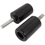 BikeTek Black STP Crash Protectors Set - Yamaha YZF-R1 2009-12