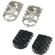 SW Motech ION Footpegs - Black/Silver