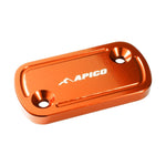 Apico AJP Front Brake Master Cylinder Cover - Large - Orange