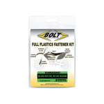 Bolt Hardware Plastic Fastener Kit - Kawasaki KX 125/250 1992-93