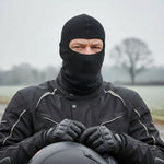 Black Thermal Cotton Balaclava Lifestyle