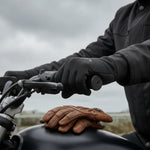 Black Windproof Base Layer Gloves Lifestyle2