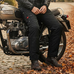 Black Zeal Motorcycle Trousers