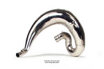 DEP Exhaust Front Pipe - KTM SX 125/150 2016-18, XC/EXC 2016-On, XC-W 2017-On, Husqvarna TC125 2017-18, TX 2017-On - Nickel