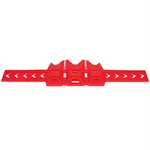 Apico Silicone Exhaust Silencer Protector - Red
