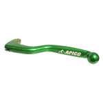 Apico Elite Clutch Lever Kawasaki KX65/85 Up To 2019, KX125 1990-08, KX 250/500 1990-2004 - Green