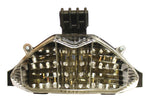 Bike It LED Rear Tail Light With Clear Lens & Integral Indicators - Suzuki GSF650 S Bandit 2005-08, GSF1250 2008-10
