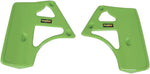 Maier Radiator Scoops - Kawasaki KX 250/500 1985-86 - Green