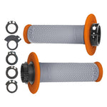 Pro Grip 708 Lock On Grips With 6 Cams - Grey/Orange