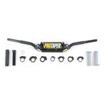 Pro Taper Micro Bar Handlebars, Throttle Tube & Grips Kit - Schoolboy KTM 50 Bend - Black