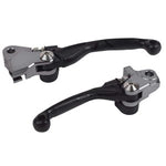 Polisport Pivot Lever Set - KTM SX/EXC 125/200 2014-15, Husqvarna TC125 2014-21, FC 250-450 2016-21,FE 250-501 2017-18 - Black