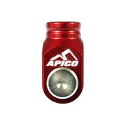 Apico Rear Brake Clevis - Suzuki/Kawasaki RMZ250 2004-06, KX250 2005-08, KXF250/450F 2004-17 Red