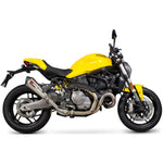 Scorpion Serket Taper Stainless Steel Exhaust For Ducati Monster 821 2018-2020