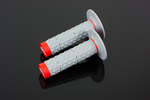 Renthal G209 MX Dual Compound Comfort Soft/Firm Grips - Red