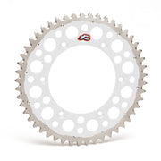 Renthal Twin Ring Rear Sprocket - Yamaha YZ/YZF/WRF 125-450 1999-2024 - 51T Silver