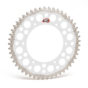 Renthal Twin Ring Rear Sprocket - KTM SX/EXC 125-620 1990-2024, TE/TC/FE/FC 2000-24, MC/EC/EX 2021-24 - 49T Silver