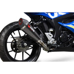 Scorpion Serket Taper Full System Carbon Fibre Exhaust - Suzuki GSX-R 125/150 2017 - 2018
