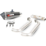 Scorpion Serket Taper Satin Titanium Oval Exhaust - Yamaha MT-07 Full System 2014 - 2018
