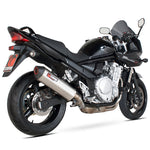 Scorpion Serket Stainless Oval Exhaust For Suzuki GSF 650 BAndit 2007-2011
