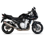 Scorpion Serket Carbon Oval Exhaust For Suzuki GSF 650 BAndit 2007-2011