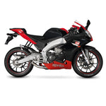 Scorpion Factory Stainless Oval Exhaust Aprilia RS4 125 2011 - 2016
