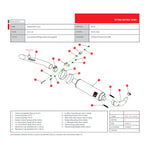 Scorpion Factory Stainless Oval Exhaust Aprilia RS4 125 2011 - 2016