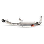 Scorpion Factory Stainless Oval Exhaust Aprilia RS4 125 2011 - 2016