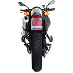 Scorpion Factory Stainless Oval Exhaust Carbon Outlet BMW F800 GS 08>Current