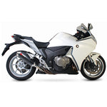 Scorpion Factory Carbon Oval Exhaust Carbon Outlet Honda VFR 1200 No Panniers 10>Current