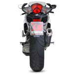 Scorpion Factory Carbon Oval Exhaust Carbon Outlet Honda VFR 1200 No Panniers 10>Current