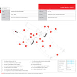 Scorpion Factory Stainless Oval Exhaust Carbon Outlet Honda VTR 1000 Firestorm 97-04