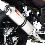 Scorpion Factory Stainless Round Exhaust Hyosung GT650 R/S 06-Current