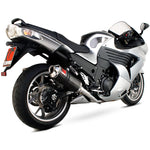 Scorpion Carbine Stainless Extreme Exhaust Carbon Outlet Kawasaki ZZR1400 08-11