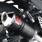 Scorpion Carbine Stainless Extreme Exhaust Carbon Outlet Kawasaki ZZR1400 08-11