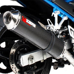 Scorpion Factory Carbon Round Exhaust For Suzuki GSF 600 Bandit/650 BAndit 2000-2006