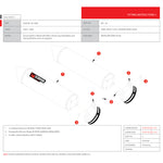 Scorpion Factory Carbon Round Exhaust Carbon Outlet Suzuki SV1000 03-08