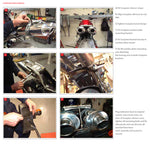 Scorpion Factory Satin Titanium Oval Exhaust - Yamaha FZS 600 Fazer FZ6 2004 - 2006