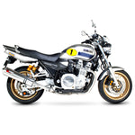 Scorpion Factory Stainless Oval Exhaust For Yamaha XJR 1300 2007-2016