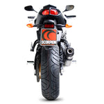 Scorpion Factory Stainless Oval Exhaust Carbon Outlet Yamaha FZ8 10>Current
