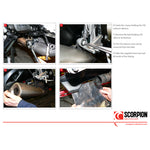 Scorpion RP-1 GP Carbon Round Exhaust For Honda CBR 1000 RR 2008-2011