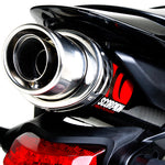 Scorpion Stealth Satin Titanium Oval Exhaust For Honda CBR 600 RR 2007-2012