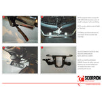 Scorpion Stealth Stainless Oval Exhaust Kawasaki ZX 636/ZX6RR 05-06