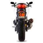 Scorpion Serket Stainless Oval Exhaust For Honda CBF 600 2008-2014