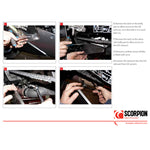 Scorpion RP-1 GP Satin Titanium Round Exhaust Honda CBR 1000 RR 2012 - 2013