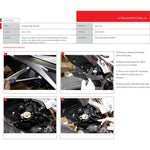 Scorpion Serket Taper Satin Titanium Oval Exhaust For Honda CBR 1000 RR 2012-2013