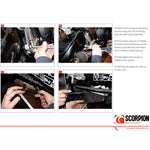 Scorpion Serket Taper Satin Titanium Oval Exhaust For Honda CBR 1000 RR 2012-2013