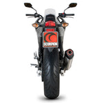 Scorpion Serket Stainless Oval Exhaust For Honda NC700 S/X 2012-2013