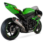 Scorpion Serket Taper Carbon Oval Exhaust For Kawasaki ZX-6R 2009-2012